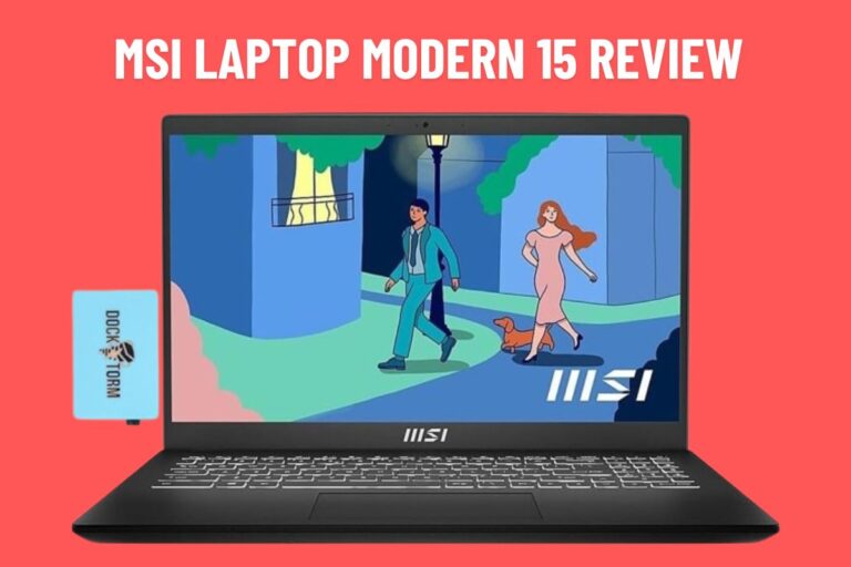 MSI Laptop Modern 15 Review