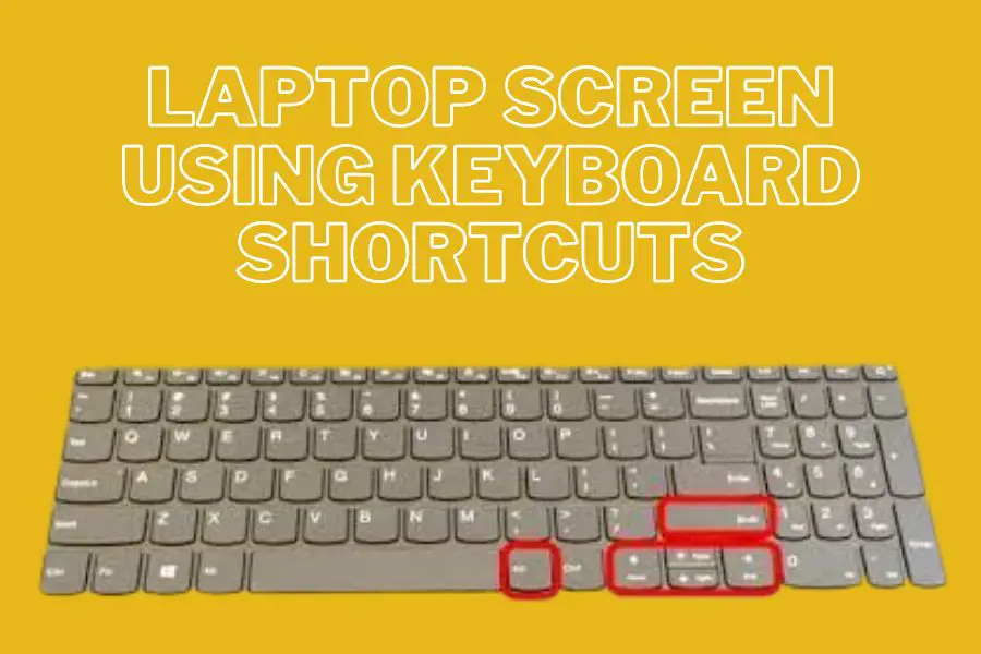 How To Laptop Screen Off Laptop Screen Using Keyboard Shortcuts